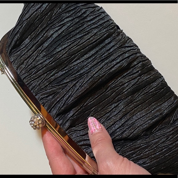 Nieman Marcus Satin Evening Bag - Picture 7 of 7